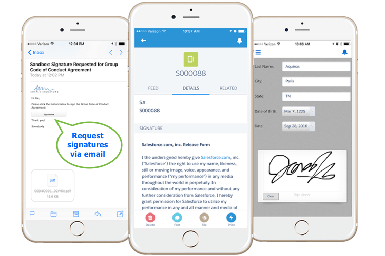 Simple Signature for Salesforce Simple Signature for Salesforce