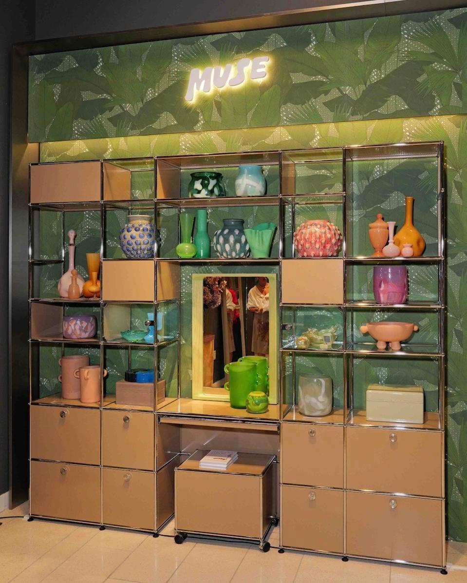 Inside the new Muse X Nordstrom shop in shop in Nordstrom's New York flagship on 57th Street. Inside the new Muse X Nordstrom shop in shop in Nordstrom's New York flagship on 57th Street.