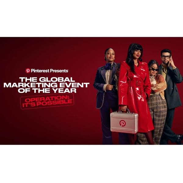 Pinterest Presents 2025 spy-themed stage highlighting visual search and Gen Z shopping trends Pinterest Presents 2025 spy-themed stage highlighting visual search and Gen Z shopping trends