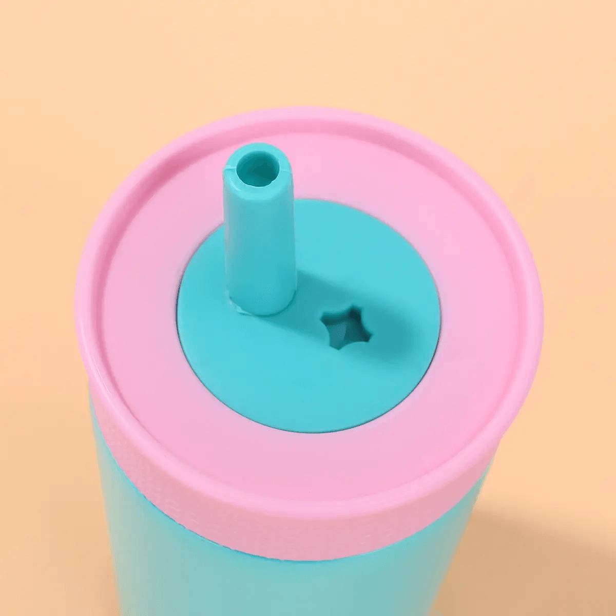 12 oz Insulated Stainless Steel Tumbler Spill-Proof Flexible Straw Kids' Gift Tumbler