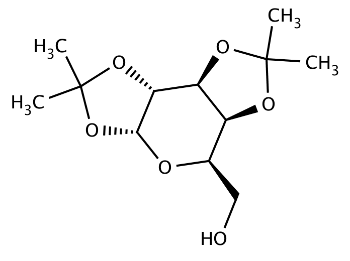ChemSourcePro Chemical Structure for 1,2:3,4-Di-O-isopropylidene-D-galactopyranose (4064-06-6) ChemSourcePro Chemical Structure for 1,2:3,4-Di-O-isopropylidene-D-galactopyranose (4064-06-6)