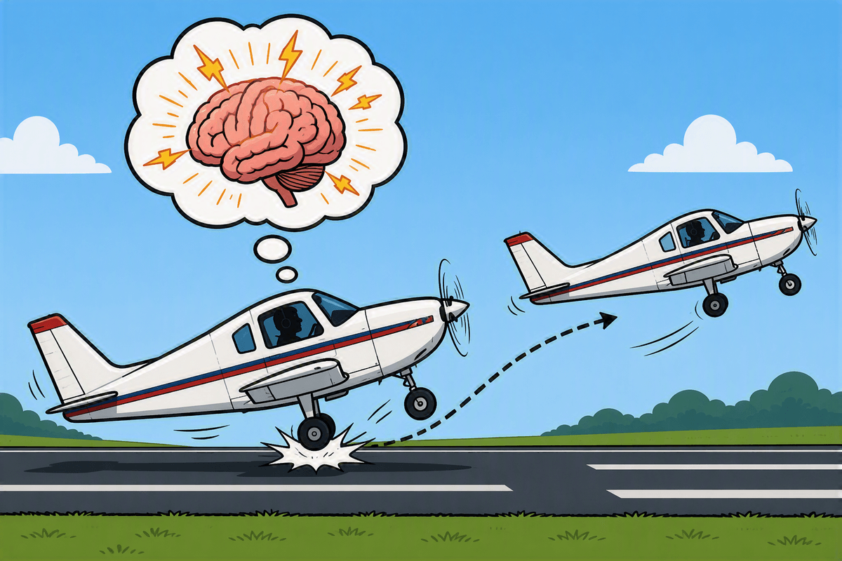Psychology of the Bounced Landing Psychology of the Bounced Landing