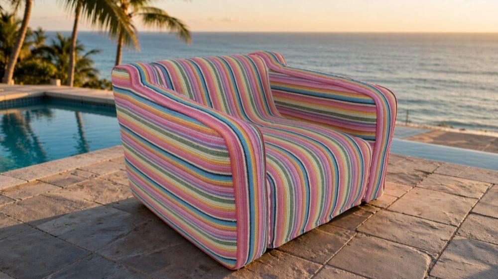 inflatable sofa made of PP raffia fabric inflatable sofa made of PP raffia fabric