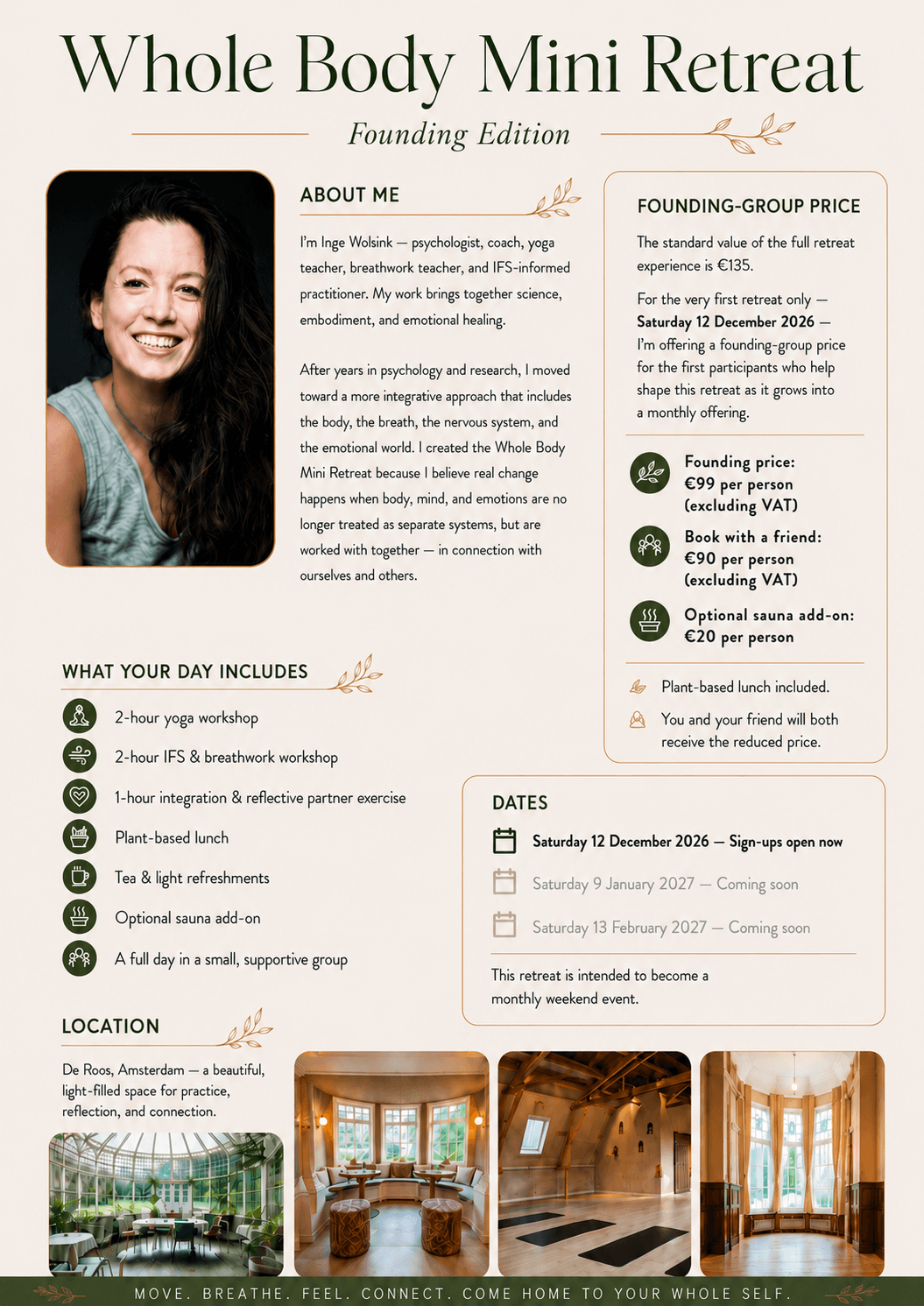 Whole Body Mini Retreat December 12