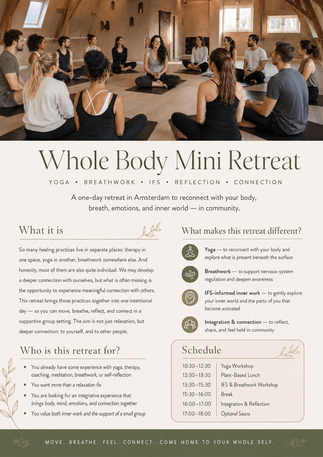 Whole Body Mini Retreat