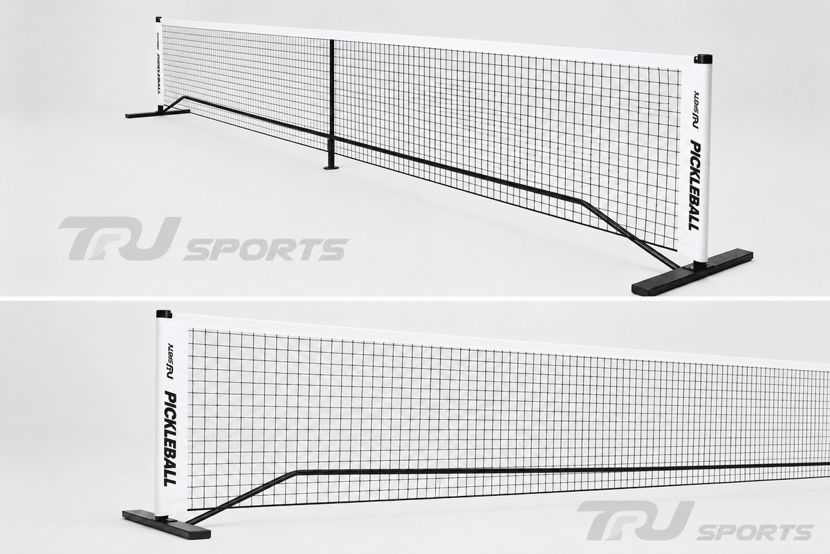 Tournament-Grade Fixed Pickleball Net | Commercial Court Net Manufacturer | TPU SPORTS