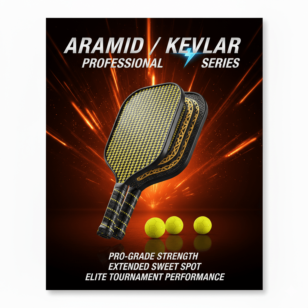 TPU SPORTS ARAMID KEVLAR PICKLEBALL PADDLE SERIES TPU SPORTS ARAMID KEVLAR PICKLEBALL PADDLE SERIES