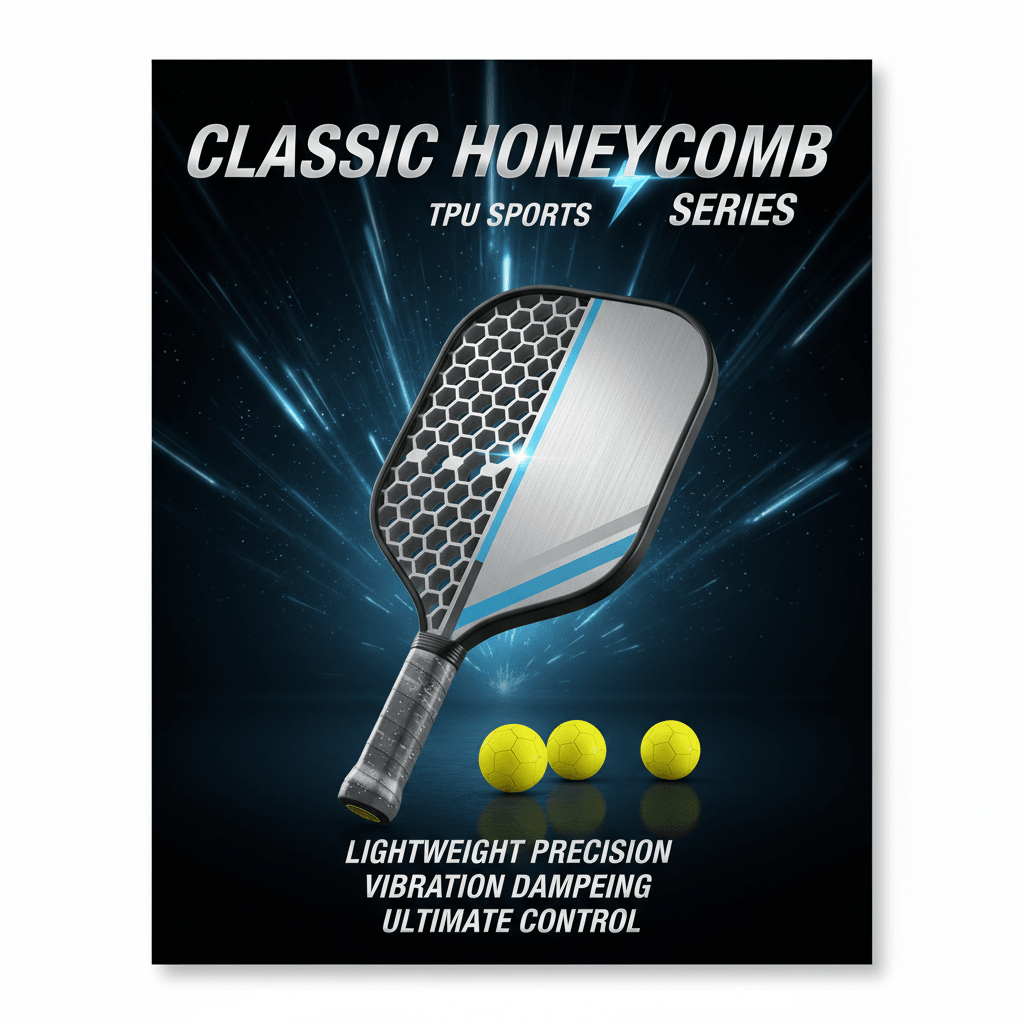 TPU SPORTS CLASSIC HONEYCOMB PADDLE SERIES TPU SPORTS CLASSIC HONEYCOMB PADDLE SERIES