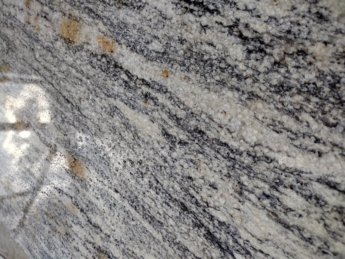 Cleaned polished and sealed granite Cleaned polished and sealed granite
