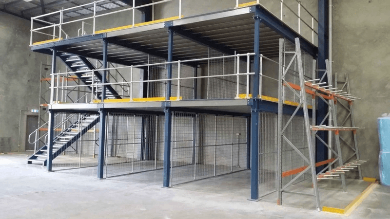 Open floor mezzanine Open floor mezzanine