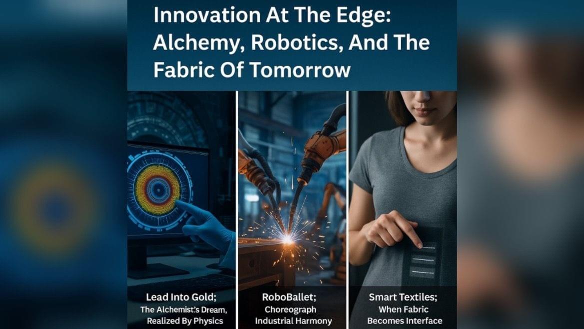 Innovation At The Edge: Alchemy, Robotics, And The Fabric Of Tomorrow Innovation At The Edge: Alchemy, Robotics, And The Fabric Of Tomorrow