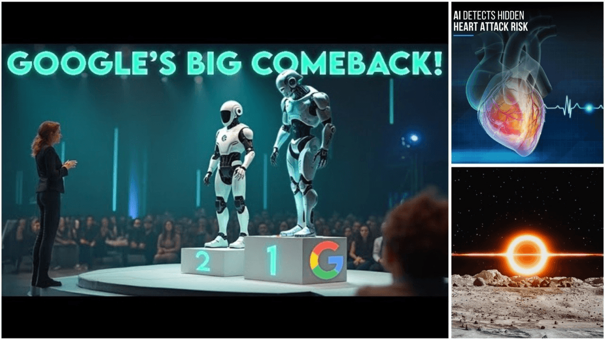 Google's Gemini Pro 0801 Outpaces GPT-4o, AI Reveals Hidden Heart Attack Risks, and Lab-Created Black Hole Shines Bright in Scientific Breakthrough Google's Gemini Pro 0801 Outpaces GPT-4o, AI Reveals Hidden Heart Attack Risks, and Lab-Created Black Hole Shines Bright in Scientific Breakthrough