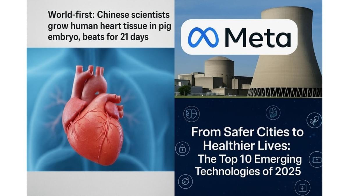 Powering Tomorrow: Synthetic Organs, Nuclear-Powered AI, And The Top Tech Of 2025 Powering Tomorrow: Synthetic Organs, Nuclear-Powered AI, And The Top Tech Of 2025