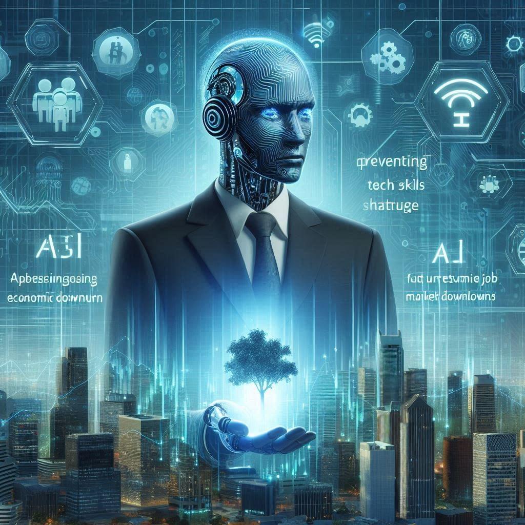 Preventing AI from Worsening Economic Downturns: Addressing the Impending Tech Skills Shortage and Future Job Market Disruptions  Preventing AI from Worsening Economic Downturns: Addressing the Impending Tech Skills Shortage and Future Job Market Disruptions