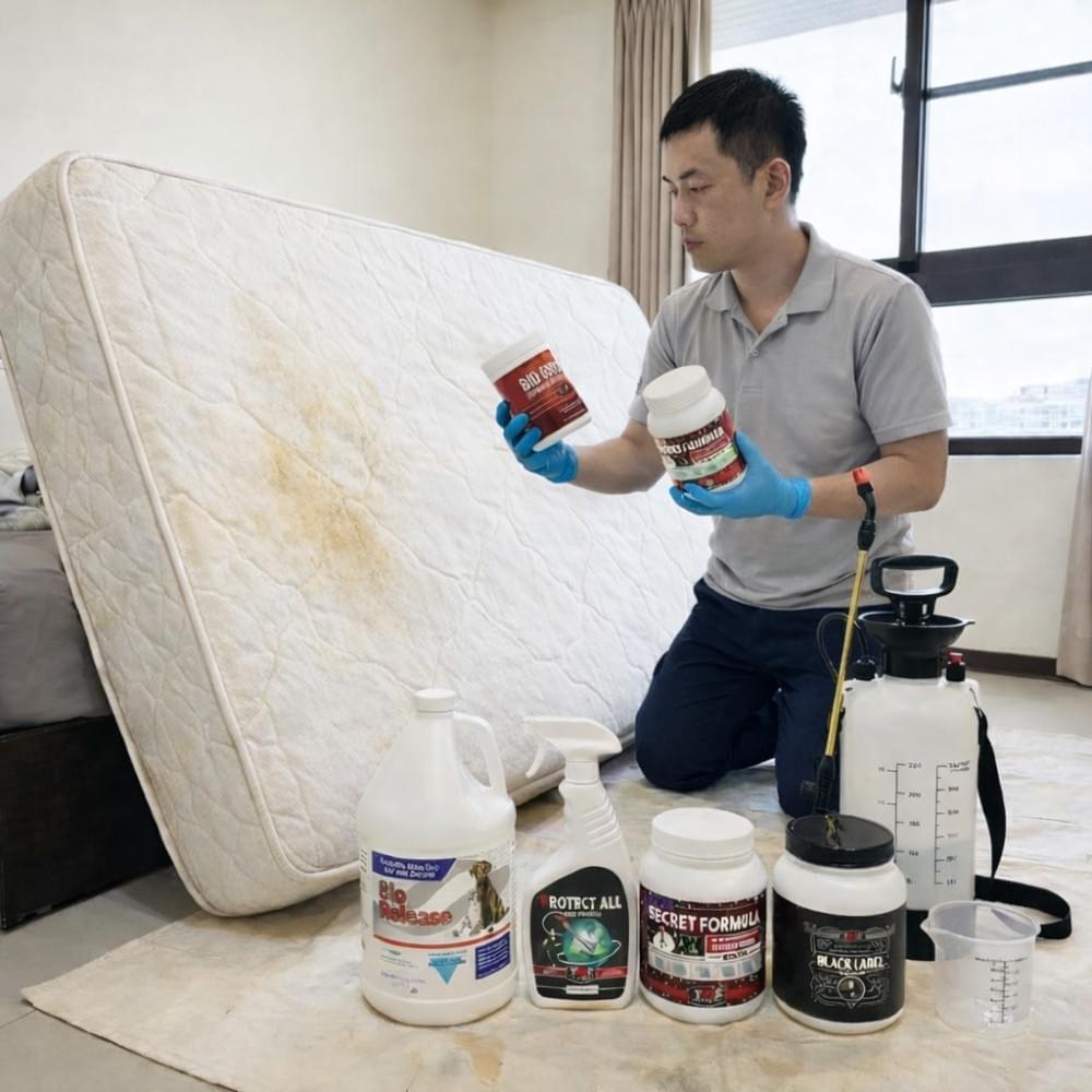 STEP 1. 選擇清潔配方 STEP 1. 選擇清潔配方