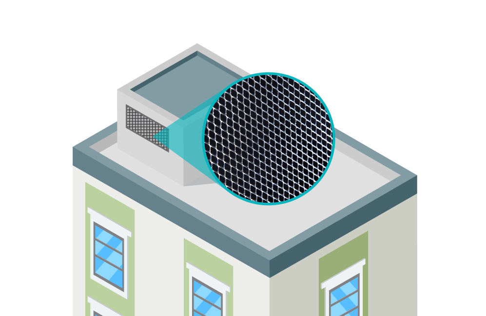An infographic shows blocking the entries as a means of getting rid of pigeons. An infographic shows blocking the entries as a means of getting rid of pigeons.