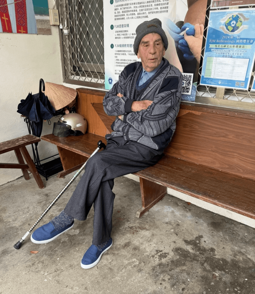 最後一位還留在台灣的白冷會神父⸺吳若石神父。 最後一位還留在台灣的白冷會神父⸺吳若石神父。