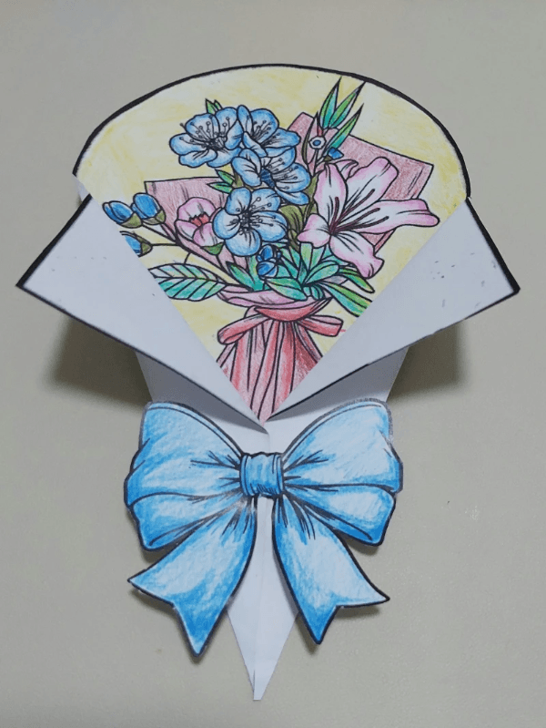 職能治療活動的繪畫作品。 職能治療活動的繪畫作品。