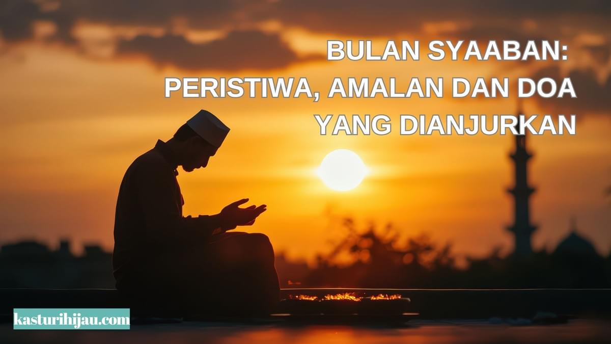 Bulan Syaaban: Peristiwa, Amalan dan Doa yang Dianjurkan Bulan Syaaban: Peristiwa, Amalan dan Doa yang Dianjurkan