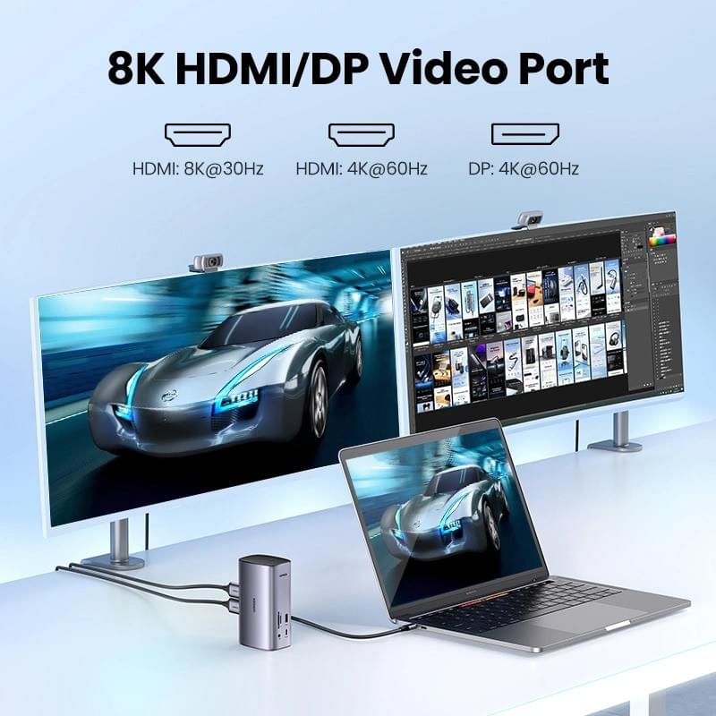 UGREEN - 90325-CM555 Revodok Pro 312 USB C 擴充基座