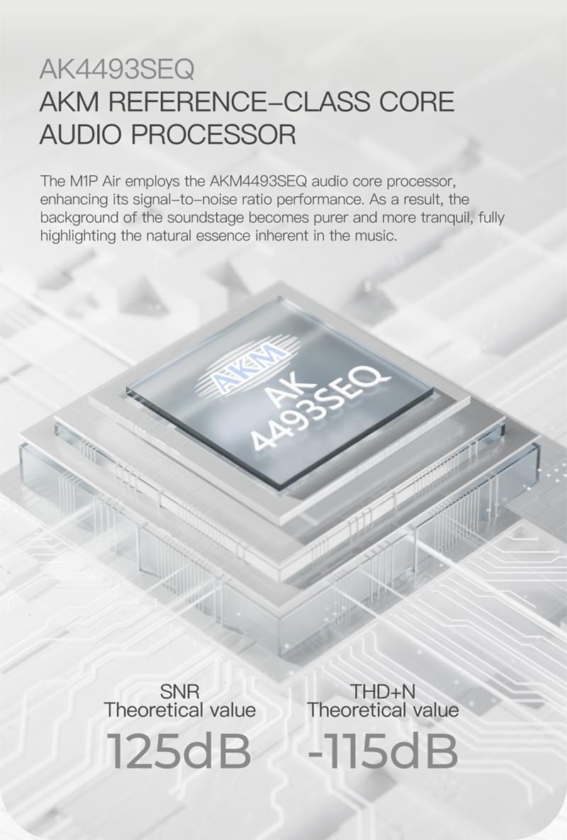 CDA-M1P AIR AK4493SEQ Portable USB DAC/AMP
