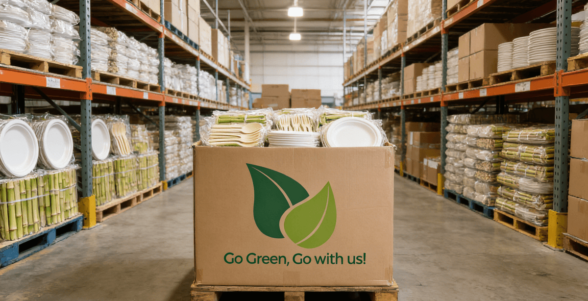 Our tableware is made from 100% biodegradable materials sourced from sugarcane. This ensures that our products are not only durable and functional but also environmentally friendly, helping to reduce plastic waste in landfills and oceans. Eco-Friendly Materials Our Commitment 销售可降解环保餐具(甘蔗为原材料),优势是美国纽约本土发货,服务于美国境内所有地区。有当地的售后人员进行电话沟通,方便客人退换等售后。