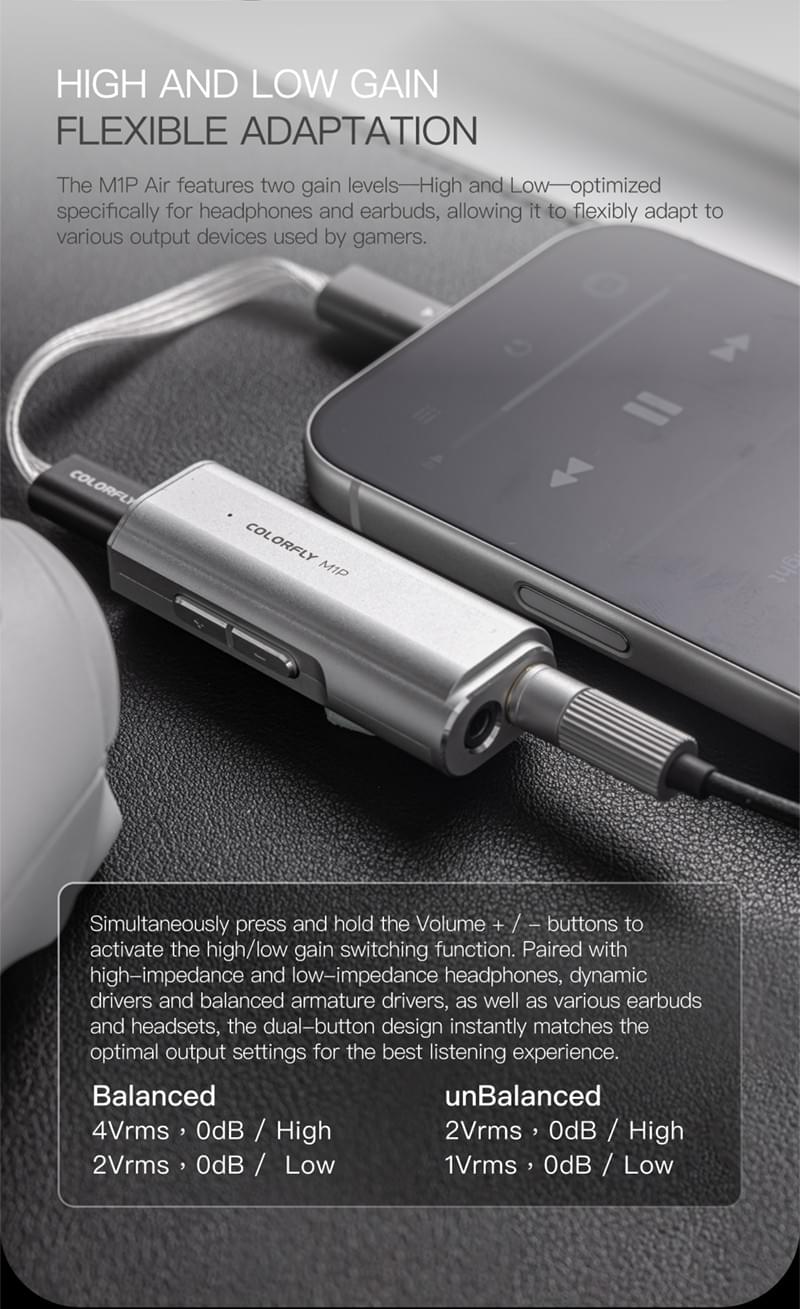CDA-M1P AIR AK4493SEQ Portable USB DAC/AMP