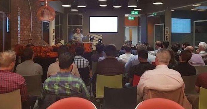 Cork AI Meetup 6 - Group photo of attendees Cork AI Meetup 6 - Group photo of attendees