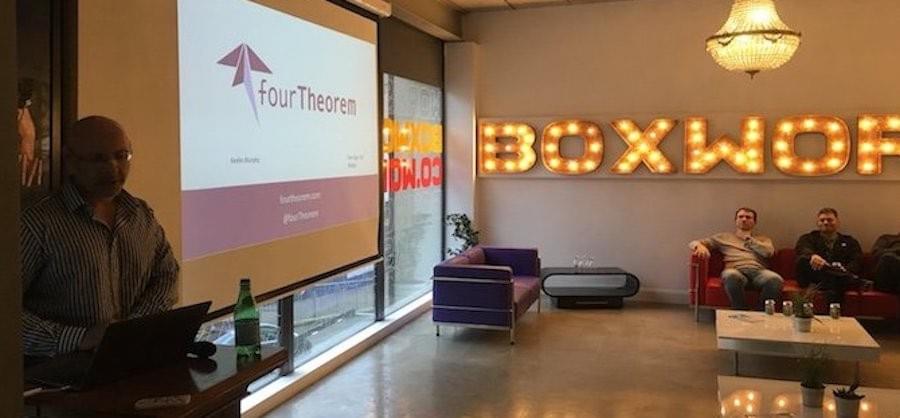 Waterford Tech Meetup - Peter Elger CEO of fourTheorem presenting Waterford Tech Meetup - Peter Elger CEO of fourTheorem presenting