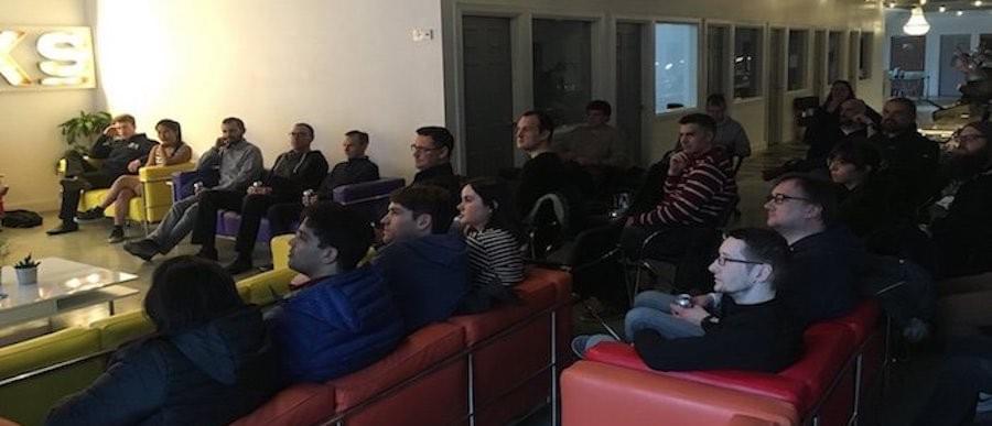 Waterford Tech Meetup - Group photo of attendees Waterford Tech Meetup - Group photo of attendees