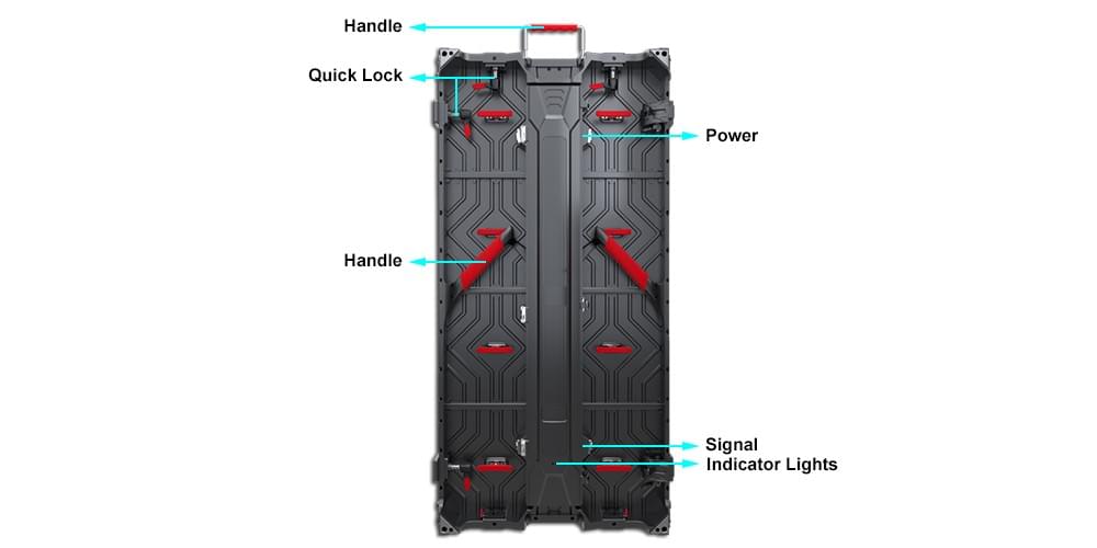 Rental LED Display Panel 500x1000 mm Rental LED Display Panel 500x1000 mm