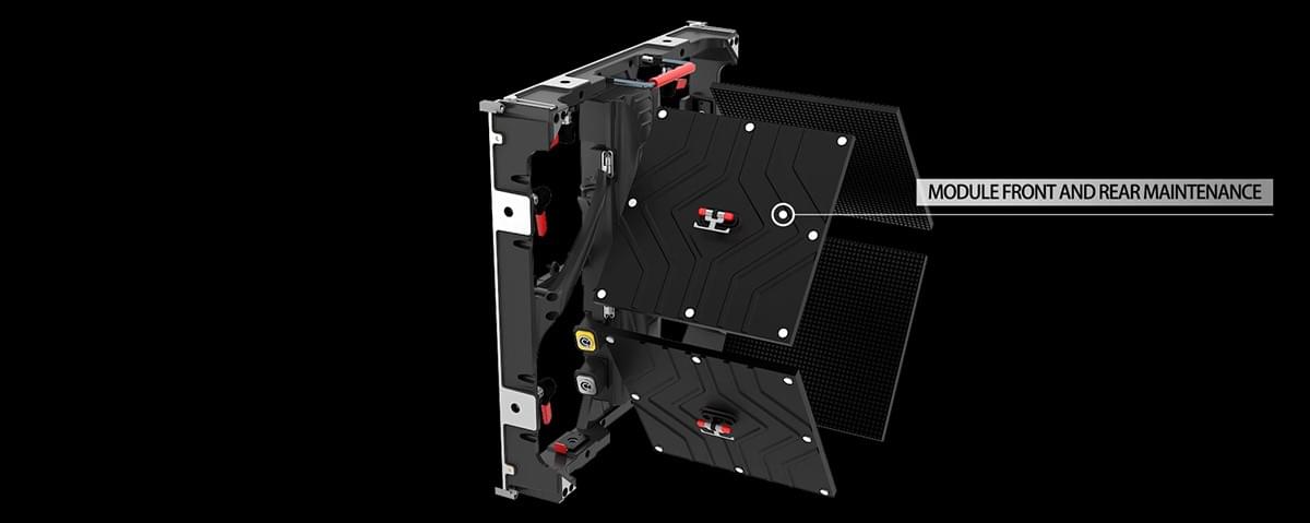 front and rear maintenance P3.91 and P4.81 led display panel front and rear maintenance P3.91 and P4.81 led display panel