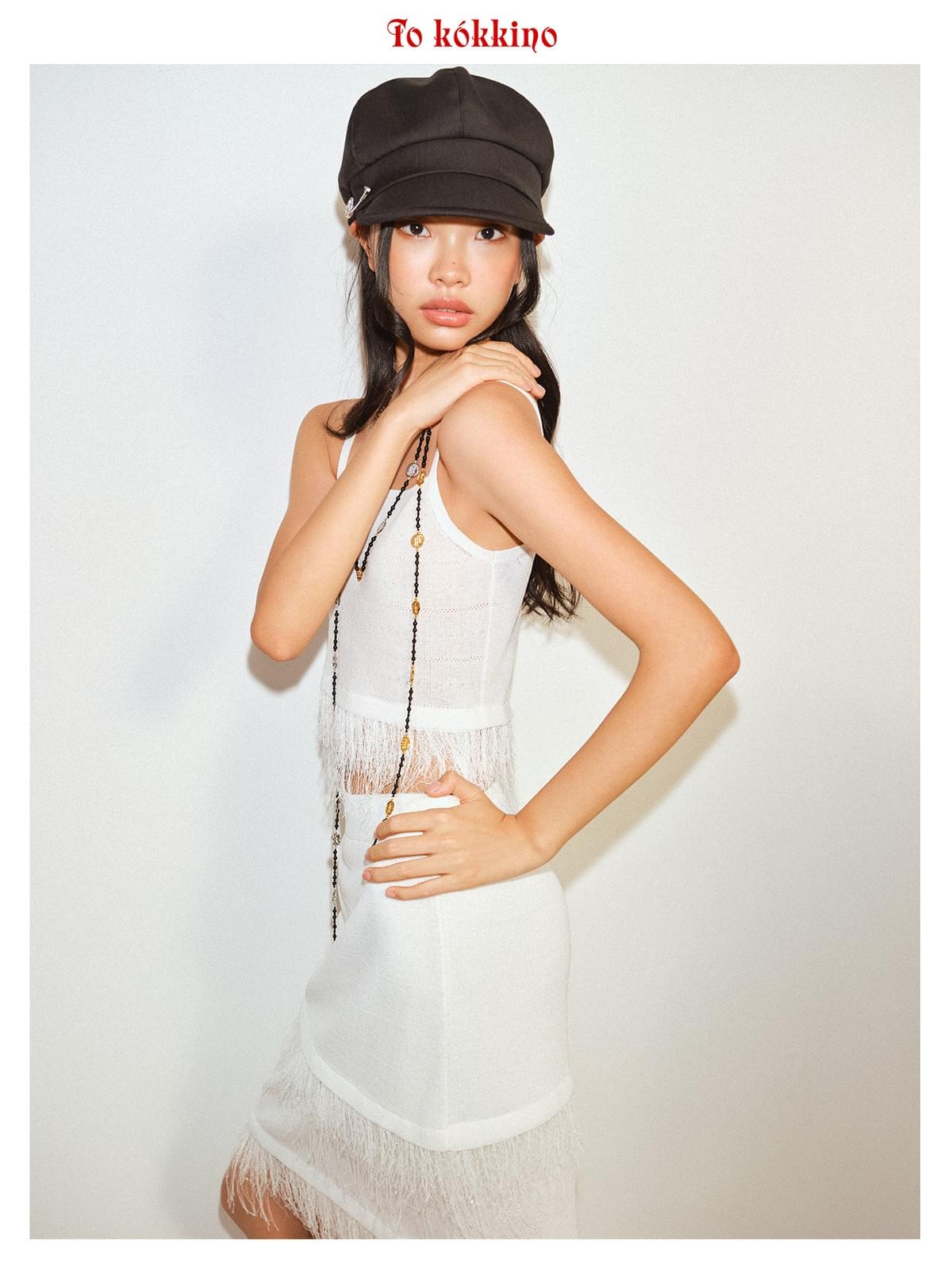 tokokkino 'Night Walker' 3D Silk Short Brim Hat