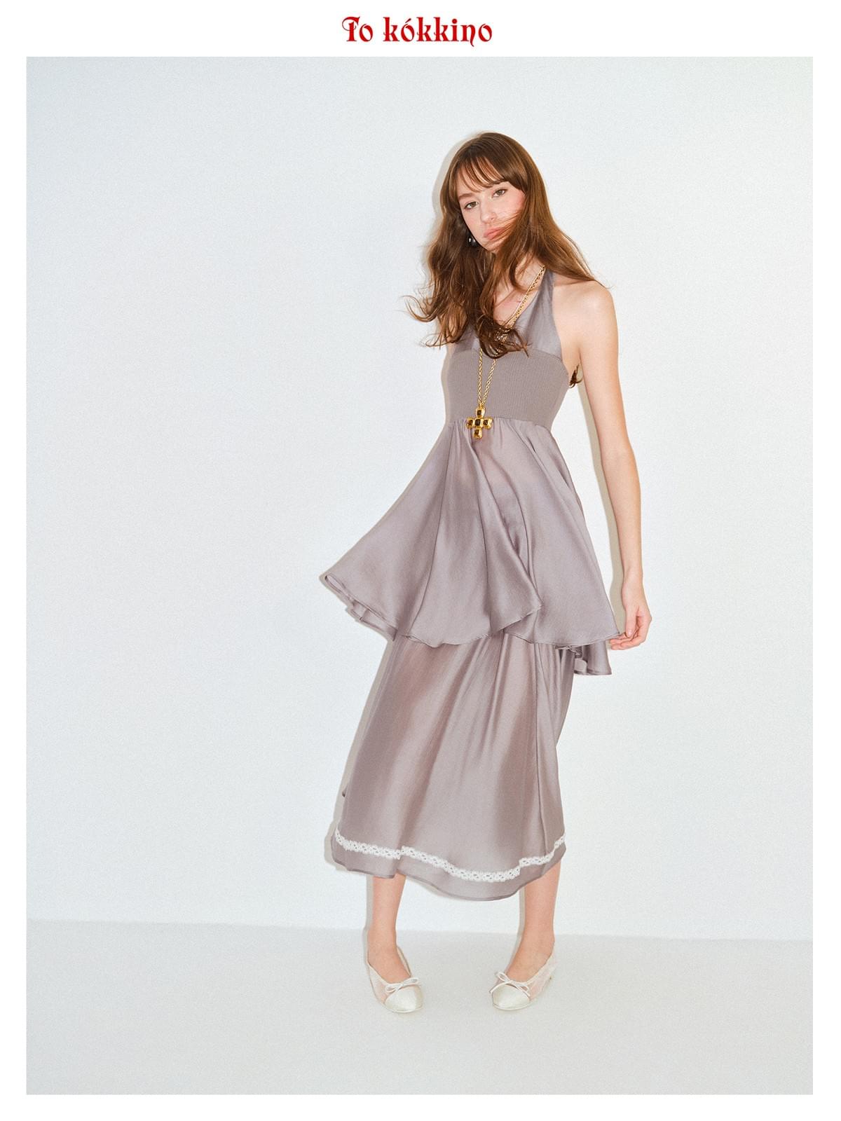 tokokkino「Nightingale」Bardot Pleated Top