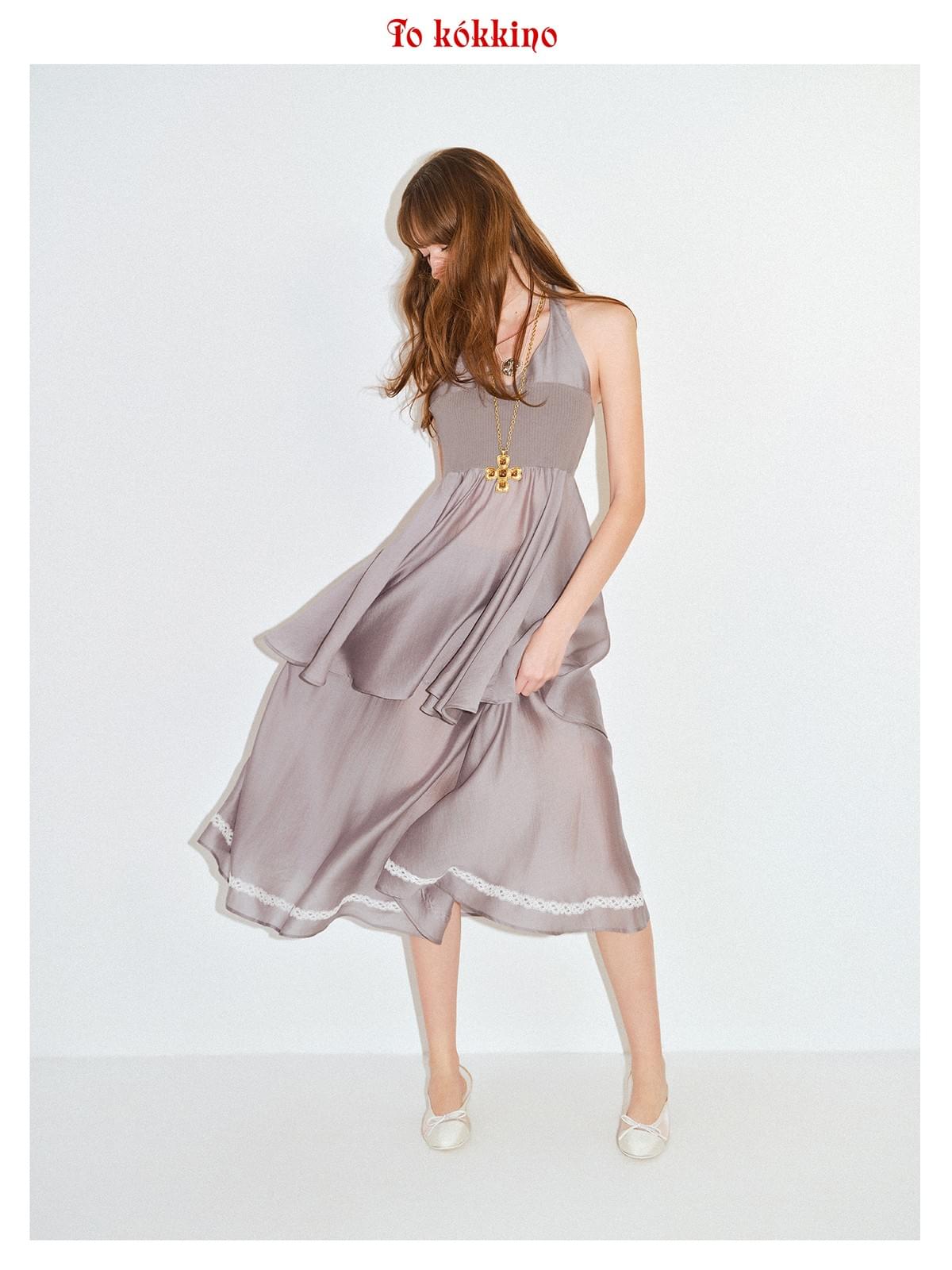 tokokkino「Nightingale」Bardot Pleated Top