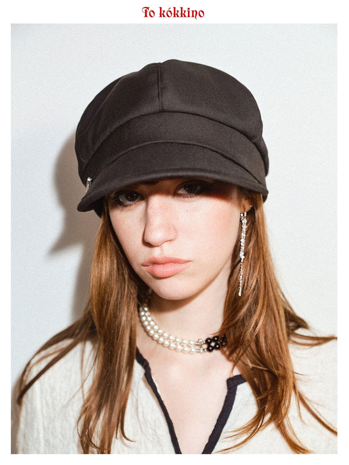 tokokkino 'Night Walker' 3D Silk Short Brim Hat