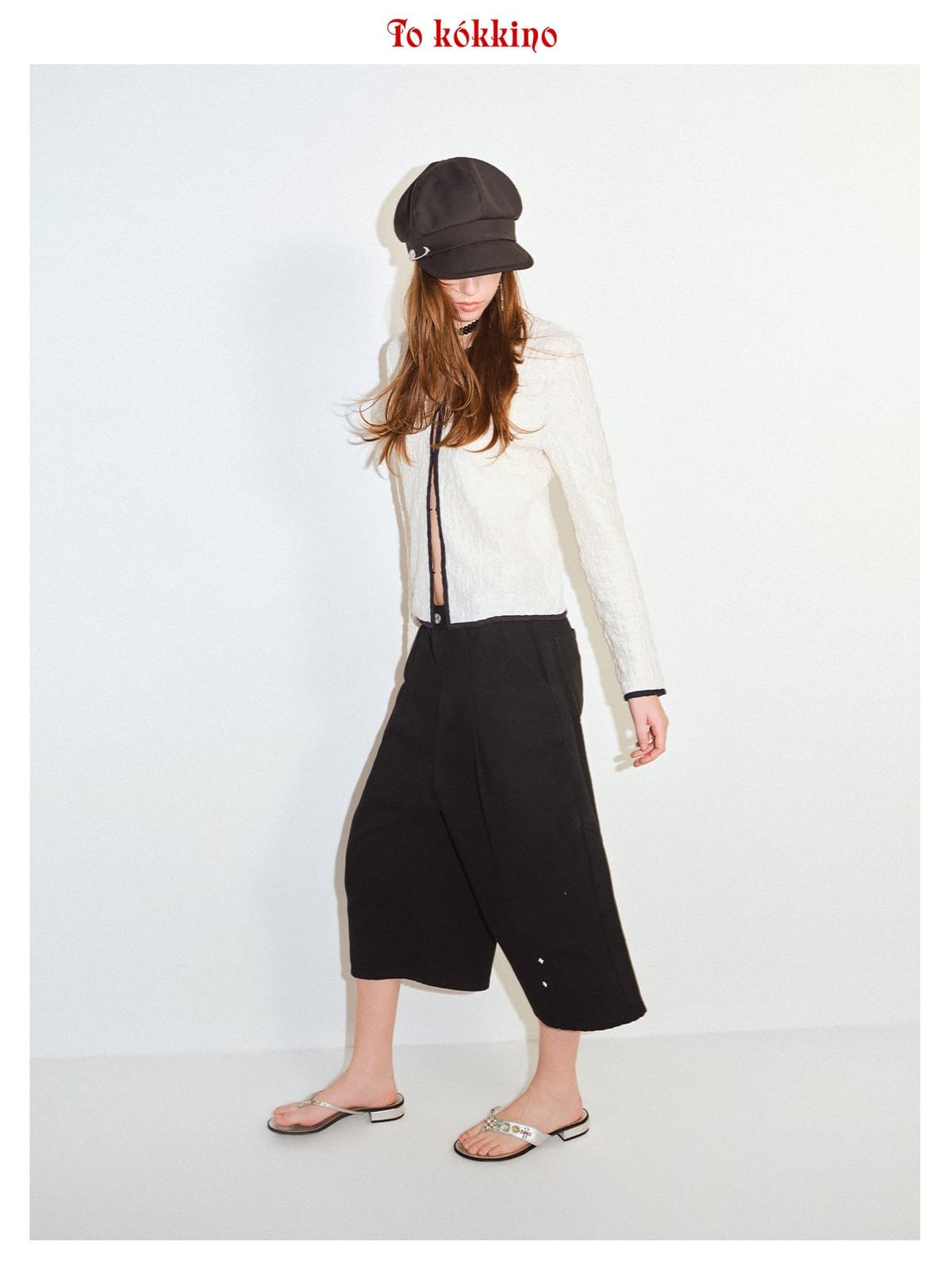 tokokkino「Night Badge」Black Sixths Shorts