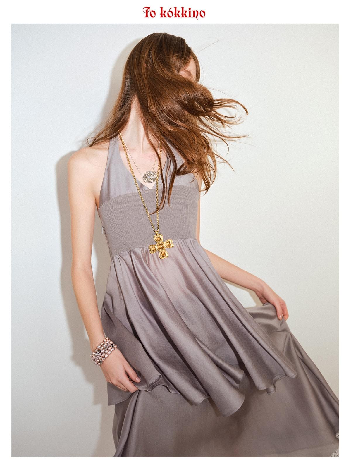 tokokkino「Nightingale」Bardot Pleated Top