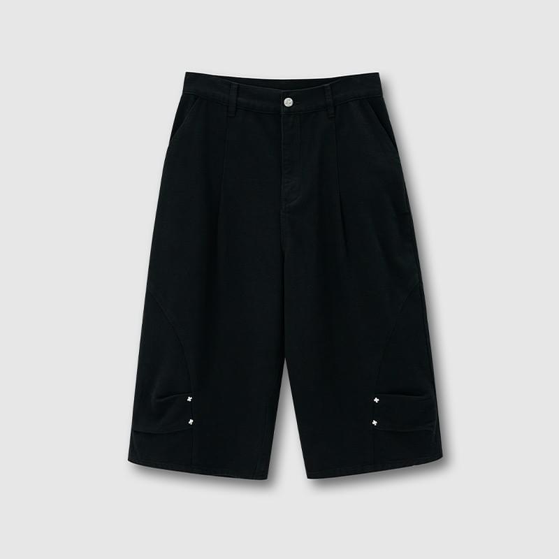 tokokkino「Night Badge」Black Sixths Shorts