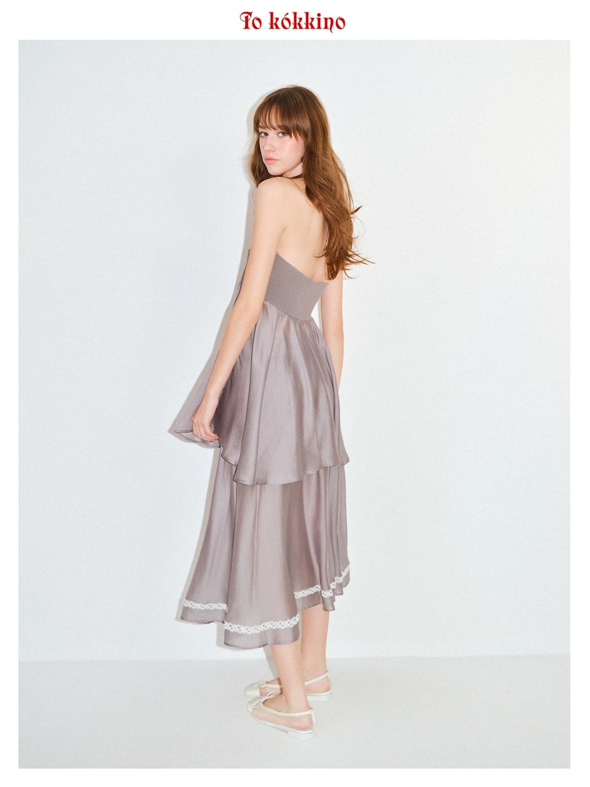 tokokkino「Nightingale」Bardot Pleated Top