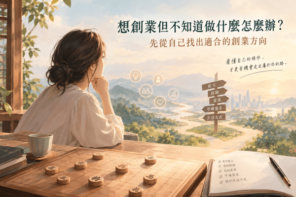 想創業但不知道做什麼怎麼辦?先從自己找出適合的創業方向 想創業但不知道做什麼怎麼辦?先從自己找出適合的創業方向