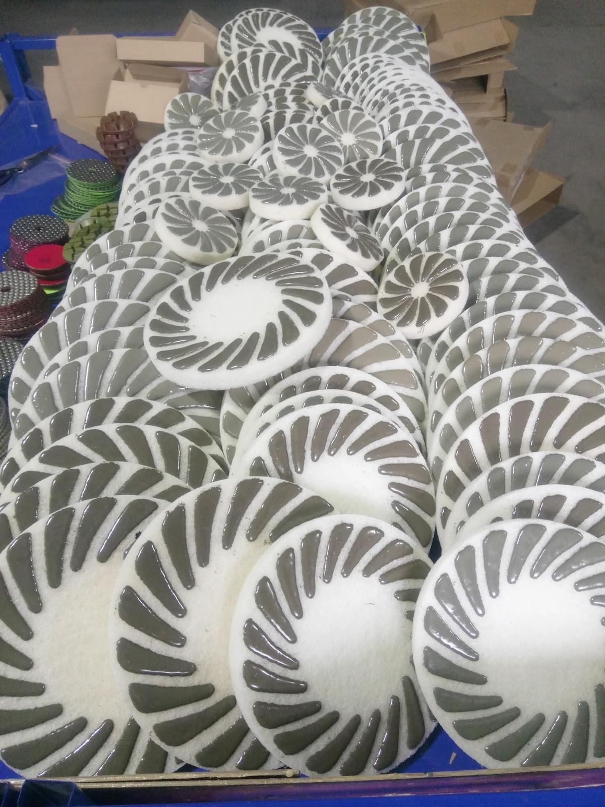 9 inch fiber concrete polishing pads in 50 and 200 grit 9 inch fiber concrete polishing pads in 50 and 200 grit