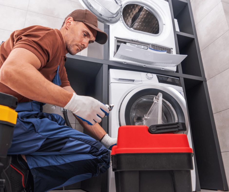 Handyman fixing appliance Handyman fixing appliance