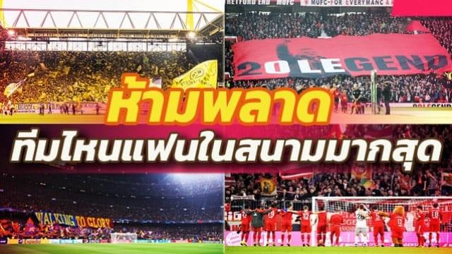 ลิเวอร์พูลหลุดโผ, แมนยูแค่ที่ 2 ! ทีมไหนแชมป์ผู้ชมเข้าสนามมากที่สุดในโลก ลิเวอร์พูลหลุดโผ, แมนยูแค่ที่ 2 ! ทีมไหนแชมป์ผู้ชมเข้าสนามมากที่สุดในโลก