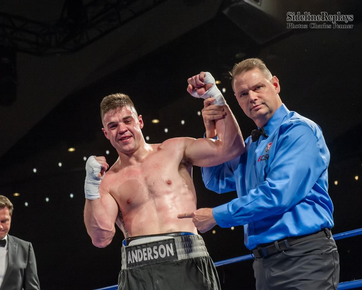 (Above) Blake Anderson now 2-0 by defeating Ruben Mejia - Photo Charles Penner (Above) Blake Anderson now 2-0 by defeating Ruben Mejia - Photo Charles Penner