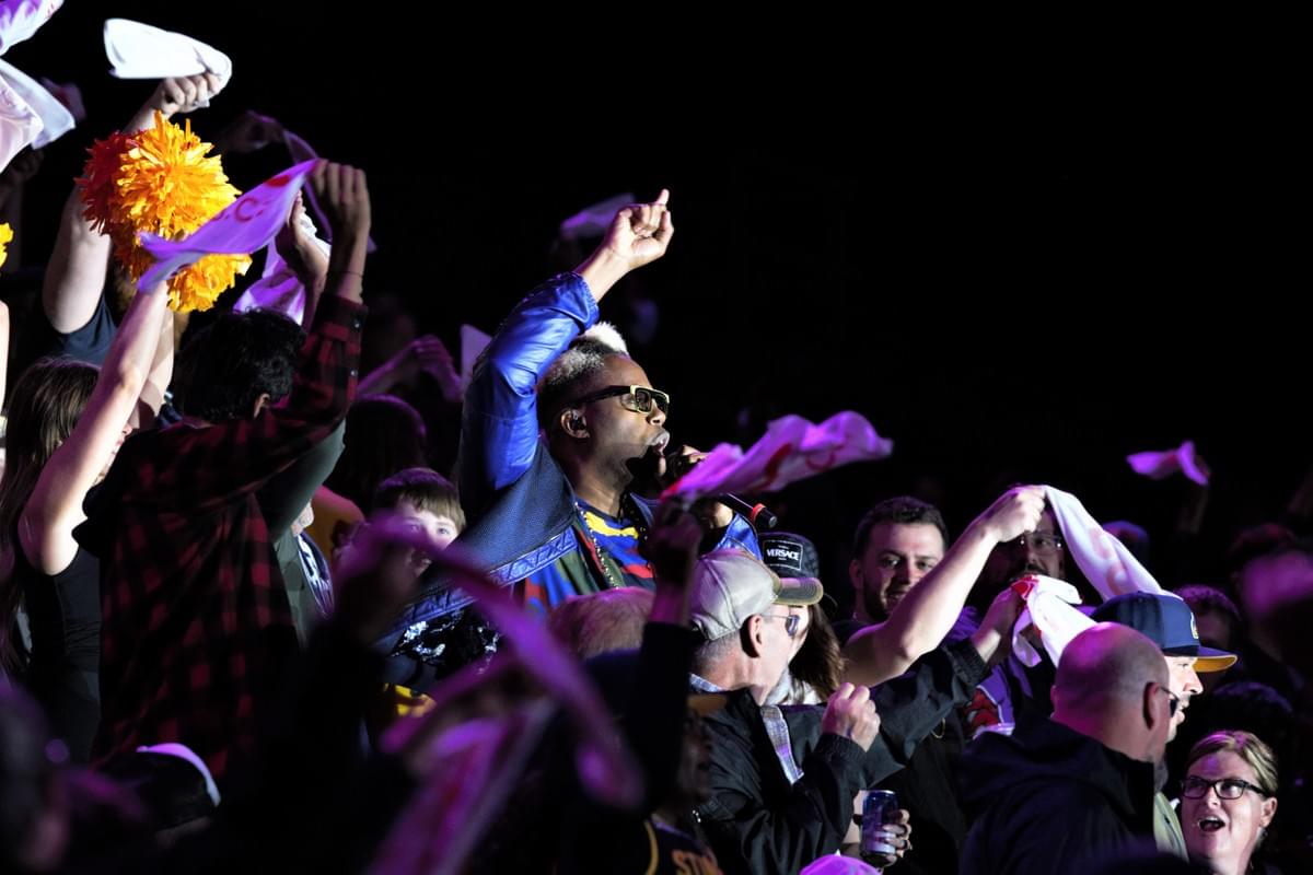Kardinal Offishall Performs The Halftime Show At The 2021 CEBL finals in Edmonton - press photo by Karrie Daly for Sideline Replays Kardinal Offishall Performs The Halftime Show At The 2021 CEBL finals in Edmonton - press photo by Karrie Daly for Sideline Replays