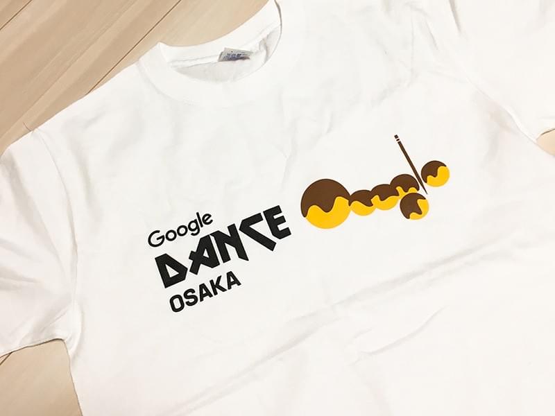 GoogleDance大阪のTシャツ GoogleDance大阪のTシャツ