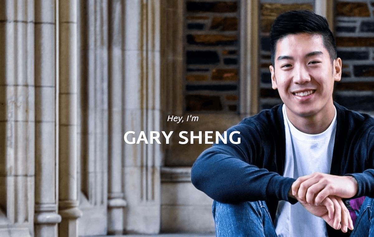 Strikingly 上的 Gary Sheng 网站 Strikingly 上的 Gary Sheng 网站