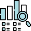 SData dashboard or bar chart icon for measuring KPIs and optimizing marketing efforts. SData dashboard or bar chart icon for measuring KPIs and optimizing marketing efforts.
