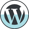Web design icon representing WordPress development and custom builds Web design icon representing WordPress development and custom builds